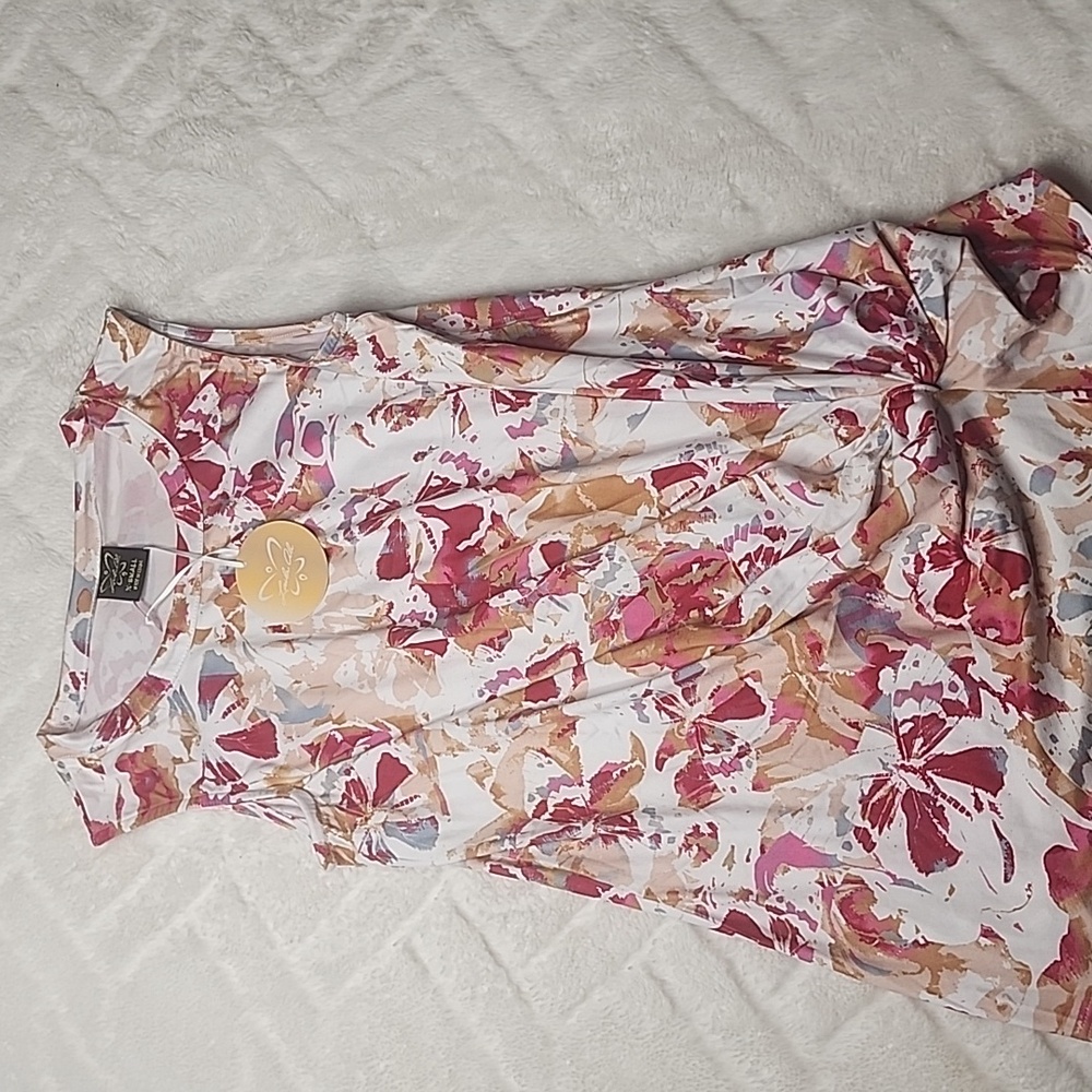 🆕️Laila Ali Soft & Stretchy  Short Sleeve Top